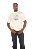East Coast Paradise Men's Bamboo Viscose/Organic Cotton Short Sleeve Graphic T-Shirt