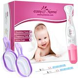 Easy@Home 50 Ovulation Test Strips and 20 Pregnancy Test Strips Combo Kit, (50 LH + 20 HCG)-Package May Vary
