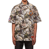 Heron Preston Camouflage Popline Shirt Men
