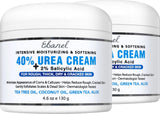 Ebanel Urea Cream 40% plus Salicylic Acid 2%, Foot Cream for Dry Cracked Heels Feet Knees Elbows Hands, Foot Dead Skin Cuticle Callus Remover Toenail Softener, Keratolytic Skin Barrier Repair