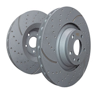 EBC Front 3GD Series Sport Slotted Brake Rotors 303mm Mazda RX-8 2004-2011 1.3