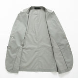Cotton-feel Slim-fit Korean-style Business-casual Suit Jacket