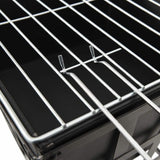 EBTOOLS 2-in-1 Steel Fire Pit and BBQ