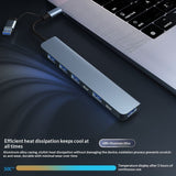 8-in-1 Dual-Head Multi-Function Docking Station Laptop Extender