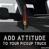 EcoAuto Badass Bullet Antenna Replacement Fits All Chevy & GMC Truck