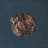 14K Rose Gold Delicate Paperclip Chain (2.1mm)