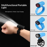 Outdoor Multi-Functional Warning Wrist Light