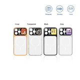 P1 Smartphone Case, Transparent, Full-Body Protection, Drop-Resistant, Magnetic Suction