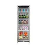 Edgestar 22-Inch 10.1 Cubic Feet Commercial Beverage Merchandiser With Temperature Alarm and Reversible Door [VBM101SS] (SAK45983)