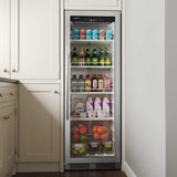 Edgestar 22-Inch 10.1 Cubic Feet Commercial Beverage Merchandiser With Temperature Alarm and Reversible Door [VBM101SS] (SAK45983)