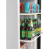 Edgestar 22-Inch 10.1 Cubic Feet Commercial Beverage Merchandiser With Temperature Alarm and Reversible Door [VBM101SS] (SAK45983)