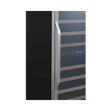 Edgestar Premium 24-Inch 101 Bottle Capacity Built-In Dual Zone Wine Cooler (SAK92835)