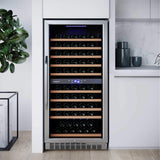 Edgestar Premium 24-Inch 101 Bottle Capacity Built-In Dual Zone Wine Cooler (SAK92835)