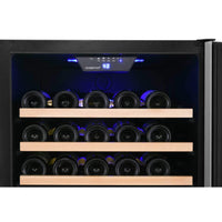 Edgestar 24" Wide 151 Bottle Capacity Freestanding Single Zone Wine Cooler With Even Cooling Technology (SAK30756)