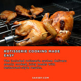 Edgestar 60K BTU 30-Inch Outdoor Built-In Grill With Rotisserie And LED Lighting (SAK52871)