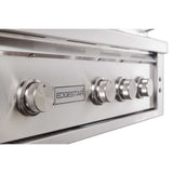 Edgestar 89K BTU 36" Liquid Propane Freestanding LED Lighting Grill Cart With Rotisserie (SAK85914)