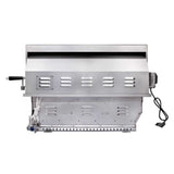 Edgestar 89K BTU 36-Inch Freestanding LED Lighting Grill And Cart With Rotisserie (SAK85914)
