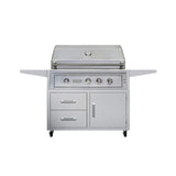Edgestar 89K BTU 42-Inch Freestanding Grill And Cart With Rotisserie And Lighted Knobs [GRL420FS] (SAK56935)