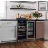 Edgestar 30" Wide 28 Bottle Built In Dual Zone Beverage Center With 86 Can Capacity (SAK35972)