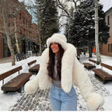 Faux Fur Coat Environmental Protection Women