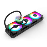 CPU Radiator Mute Colorful RGB Lamp Effect E-sports Games Fan