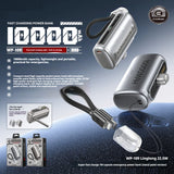 Mobile Phone Fast-charging Power Bank With Built-in Cable
