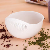 Multi-functional Thickened Round Plastic Fruit And Vegetable Draining Basket