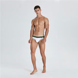 Men's Underwear Low Waist Cotton Tight-fitting Solid Color Underwear