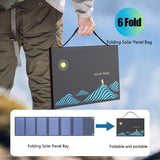 Solar-powered Foldable USB Charger