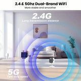 3MP Smart Home Security Camera – Night Vision, Two-Way Audio, Motion Detection, Alexa Compatible