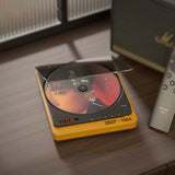 Retro-style Turntable With Vinyl Record Playback