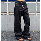 American-style Streetwear Retro Machete Jeans