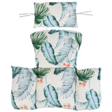 Egg Chair Hanging Basket Seat Soft Cushion with Headrest