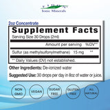 Eidon Ionic Minerals Liquid Sulfur Concentrate  2 Oz Bottle