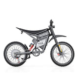 EKX E6 Ultra 3000W 60V/30AH Premium Electric High-Strength Steel Pipe Off-Road Mountain Dirt Bike (SAK26319)