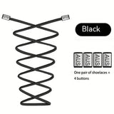 Elastic Shoelaces - 100CM Long, Easy, Durable and Comfortable