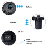 Electric Air Pump for Swimming Ring Inflatable Boat