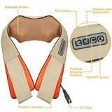 Electric Back Massage Cape with Heat Deep Tissue 3D Kneading Massage