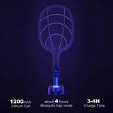 Electric Bug Zapper Racket