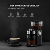 Electric Burr Coffee Grinder with 18 Settings
