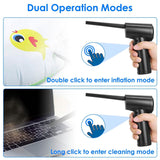 Electric Cordless Air Duster Blower for Computer Keyboard