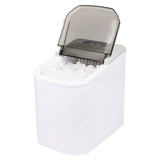 Electric Countertop Ice Make with Ice Scoop Basket Self Cleaning
