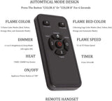 Electric Fireplace Insert Adjuatble Flame Colors 936A,939A,936BXB,939BXB