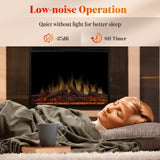 Electric Fireplace Insert Adjuatble Flame Colors 936A,939A,936BXB,939BXB