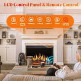 Electric Fireplace Insert Adjuatble Flame Colors 936A,939A,936BXB,939BXB