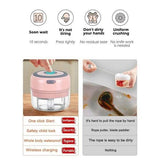Electric Garlic Mini Crusher