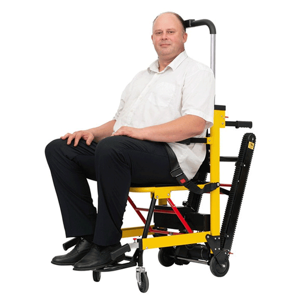 Heavy-Duty Electric Motorized Handicap Elderly EMS Home Stair Climbing Wheelchair Lift, 350LBS [FDA Approved] (SAK54615)