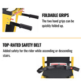 Heavy-Duty Electric Motorized Handicap Elderly EMS Home Stair Climbing Wheelchair Lift, 350LBS [FDA Approved] (SAK54615)