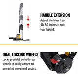 Heavy-Duty Electric Motorized Handicap Elderly EMS Home Stair Climbing Wheelchair Lift, 350LBS [FDA Approved] (SAK54615)