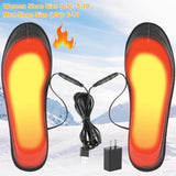 Electric Heated Insoles USB Foot Warmer Pads